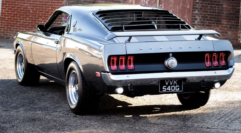 1969 Mustang Mach 1 tail lights